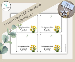 PDF-Download Tütenklappe: Osterfest