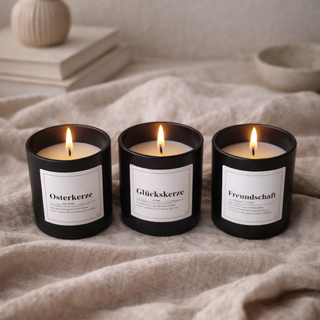 FREUNDSCHAFT - 10 Sticker für Kerzengläser