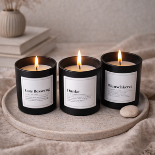 FREUNDSCHAFT - 10 Sticker für Kerzengläser