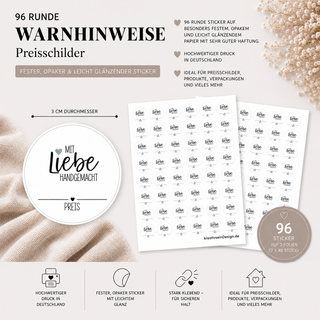 Sticker PREISSCHILDER