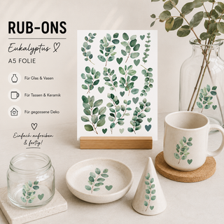 Rub On Sticker Eukalyptus