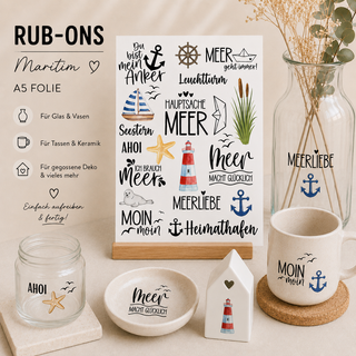 Rub On Sticker Maritim