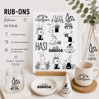 Rub On Sticker Ostern 1