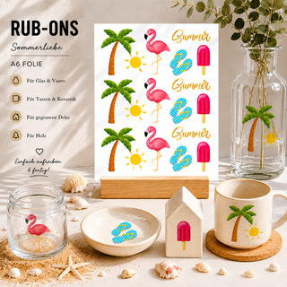Rub On Sticker Sommer 2