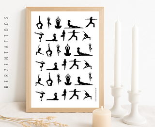 Wasserschiebefolie Yoga 2