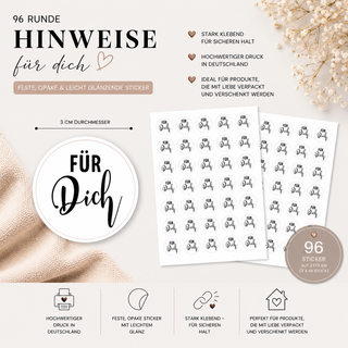 Sticker FÜR DICH