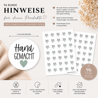 Sticker HANDGEMACHT