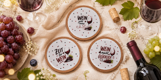 Rub On Sticker Wein-Zeit A6